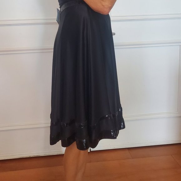 Silk/Sequin Luxery Evening Skirt, 6 - Picture 5 of 8